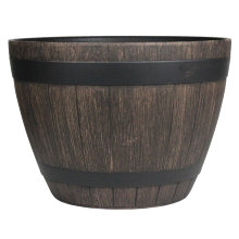 Plastkrukke Boi trælook Ø52 cm